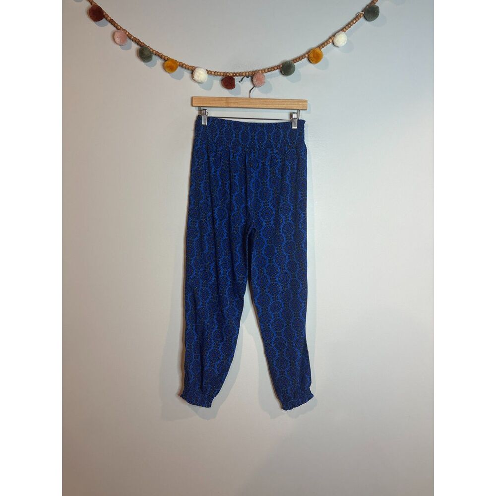 Aerie blue colorful boho pull on pants